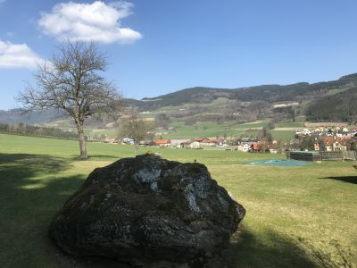 Blick zurück nach Laimbach
