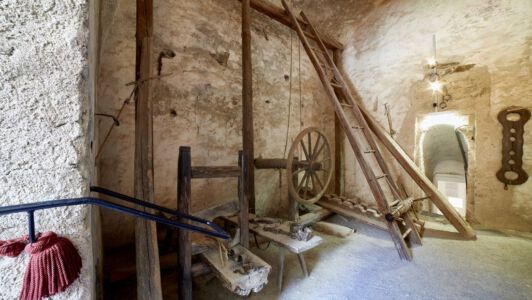 Folterkammer in Schloss Pöggstall Folterkammer in Schloss Pöggstall