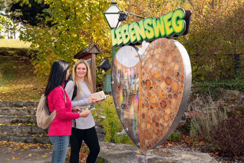 Lebensweg Herz "Figur des Lebens"