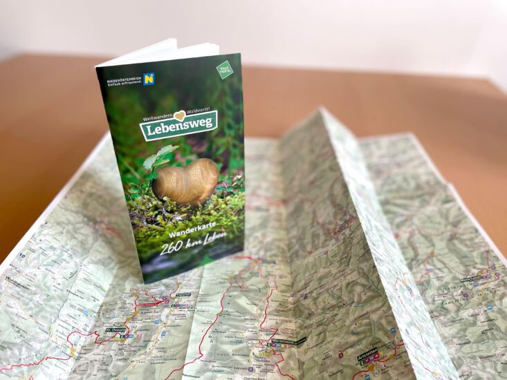 Die neue Wanderkarte